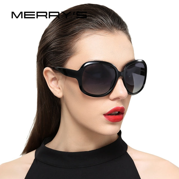 Women Retro Polarized Sunglasses